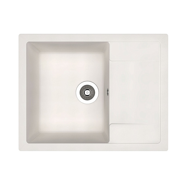 Кухонная мойка Dr. Gans ТЕХНО 25.030.C0650.401, белый