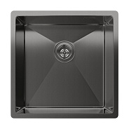 Кухонная мойка Rivelato Rinox 4444 UN PVD, черный
