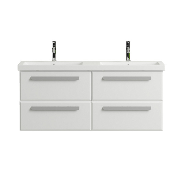 База под раковину подвесная Cezares Eco 1200х480х500, Bianco Opaco (ECO-1200-4C-SO-2-BO)