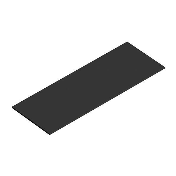 Вставка в дно металлического каркаса под раковину Cezares Cadro 1157х417х16, Nero (CADRO-120-MENS-NERO)