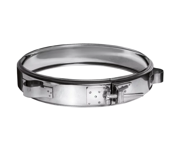 Хомут обжимной под растяжку Ferrum (430/0,5 мм) Ф280