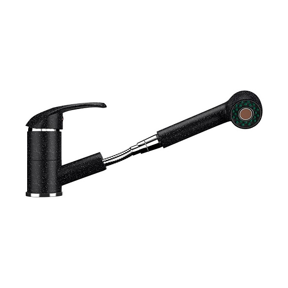 Смеситель для кухни Ulgran U-002-308, черный