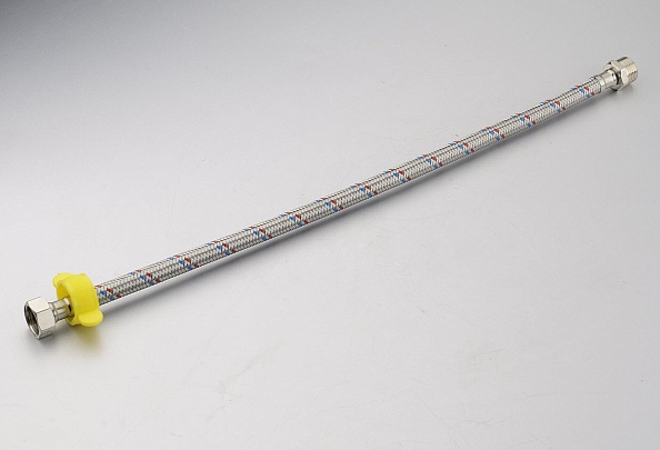 Подводка гибкая ПрофСан для воды 50 см гайка-штуцер  1/2-1/2 (PS-FM50)