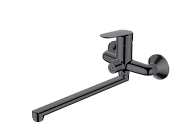Смеситель для ванны HAIBA оружейная сталь (HB22796-3)