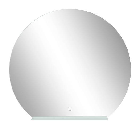 Зеркало с встроенным светильником и сенсорным выключателем с полкой BelBagno 900 х 30 х 900 (SPC-RNG-900-LED-TCH-MENS)