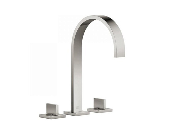 Смеситель для раковины Dornbracht MEM, платина (20.715.782.08)