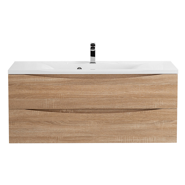 База под раковину подвесная BelBagno Marino 1200х500х450 мм, Rovere Bianco (MARINO-1200-2C-SO-WO-P)