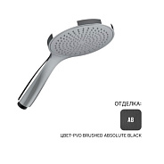 Ручной душ Almar Velvet, 130, Absolute Black Brushed PVD (E082116.AB)