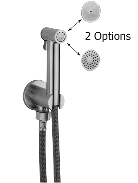 Гигиенический душ Cisal Xion, Brushed Stainless Steel (XI007910D1)