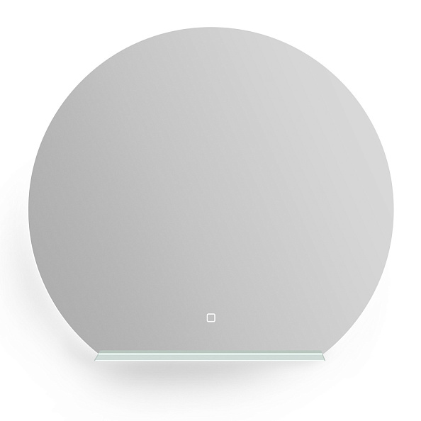 Зеркало с встроенным светильником и сенсорным выключателем с полкой BelBagno 1000 х 30 х 1000 (SPC-RNG-1000-LED-TCH-MENS)