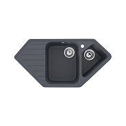 Кухонная мойка Ulgran U-409-343, антрацит