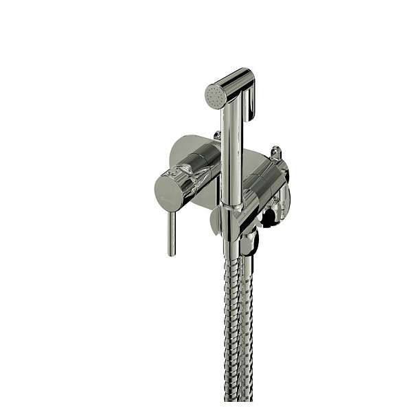 Гигиенический душ со смесителем встраиваемый Knotlor FHS01S1C, хром