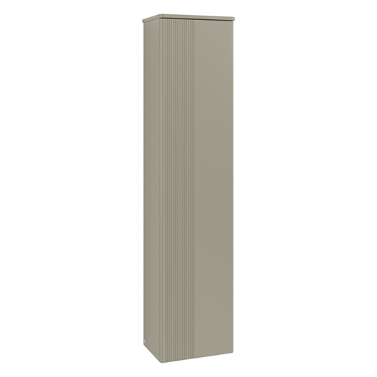Шкаф-пенал Villeroy Villeroy & Boch Antao 412х1720 мм, Stone Grey Matt Lacquer (K46100HK)