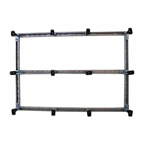 Каркас с ножками для Smc поддона Cezares 1200х800 мм, хром (TRAY-M-AH-120/80-ML)