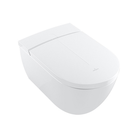 Унитаз подвесной Villeroy & Boch ViClean-I200 CeramicPlus, Альпийский белый (V0E200R1)