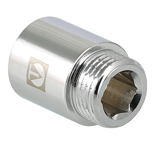 Фитинг Valtec резьбовой удлинитель хромированный ВН 1/2" х 60 мм (VTr.198.C.0460)