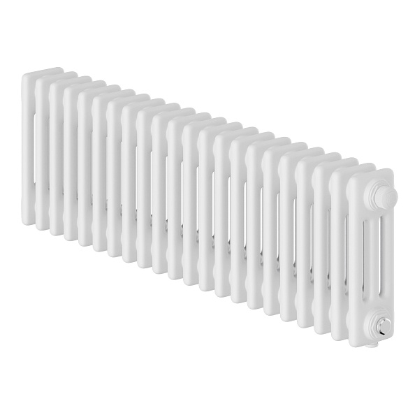 Трубчатый дизайн-радиатор Royal Thermo Insignia VC3030 22 секции, белый, нижнее подключение