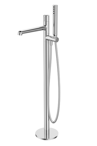 Напольный смеситель BelBagno Uno, хром (UNO-FMT-CRM)