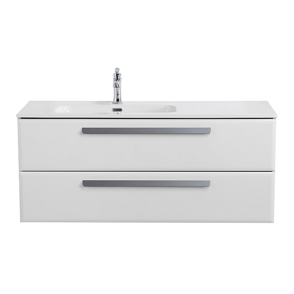 База под раковину подвесная Cezares Eco-Cer-N 1200х457х500, Bianco Lucido (ECO-CER-N-1200-2C-SO-BL-L)