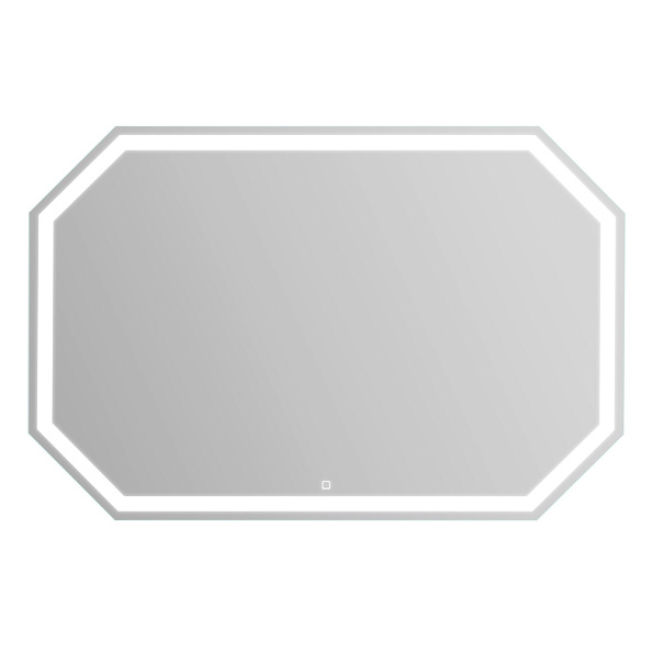 Зеркало с встроенным светильником и сенсорным выключателем BelBagno 1200 х 30 х 800 (SPC-OTT-1200-800-LED-TCH)