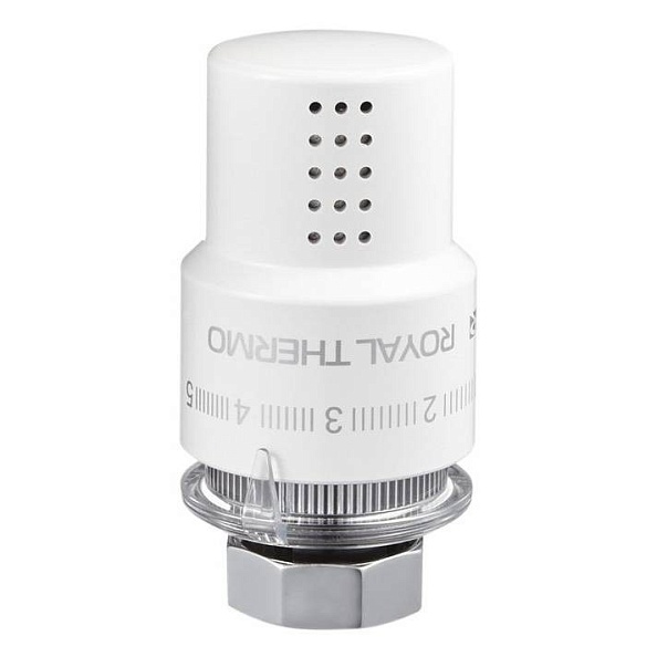 Термоголовка жидкостная Royal Thermo Design М30х1,5 (белый) (RTO07.0009)