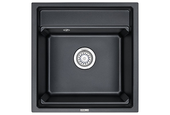 Кухонная мойка GRANULA Kitchen Space (5002, ШВАРЦ)