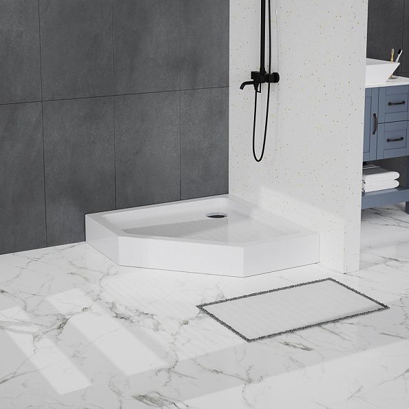 Акриловый поддон BelBagno 900х900 мм, белый (TRAY-BB-P-90-15-W)