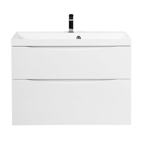 База под раковину подвесная BelBagno Marino-H60 800х600х450 мм, Bianco Lucido (MARINO-H60-800-2C-SO-BL-P)