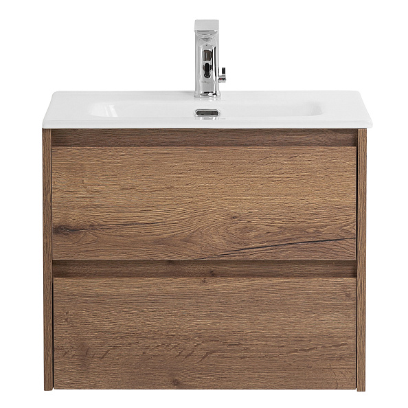 База под раковину подвесная BelBagno Kraft 39 600х500х390 мм, Rovere Tabacco (KRAFT 39-600/390-2C-SO-RT)
