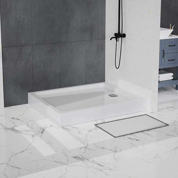 Акриловый поддон BelBagno 1200х1000 мм, белый (TRAY-BB-AH-120/100-15-W)