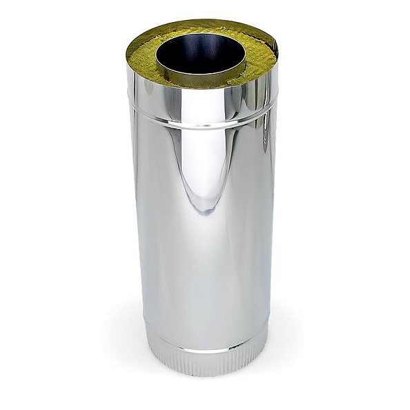 Труба-сэндвич 0,25м Ferrum GS 30-50 (430/0,5мм + нерж.) Ф150х250