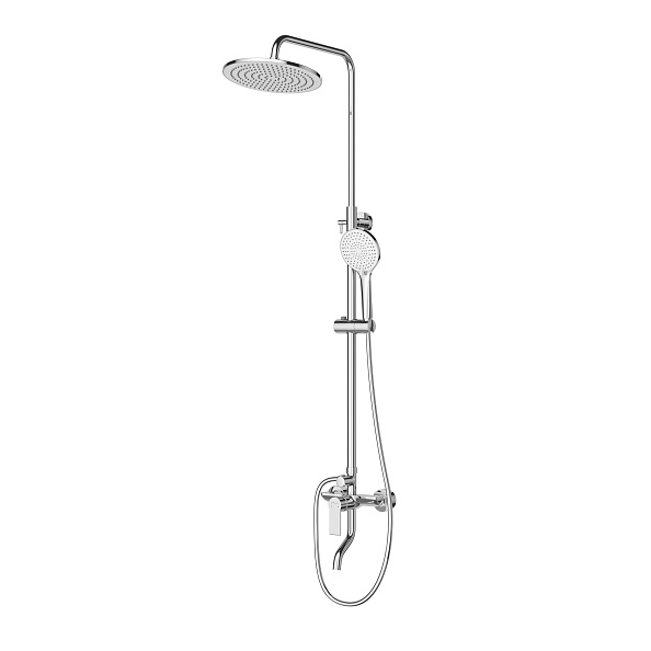 Душевая стойка BelBagno Aurora, хром (AURORA-VSCM-CRM)
