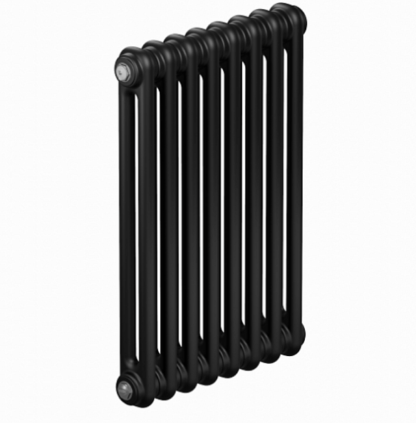 Трубчатый радиатор Rifar Tubog 2057 12 секций антрацит, боковое подключение