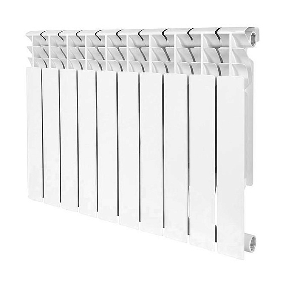 Биметаллический радиатор Rommer Plus Bm 500/10 секций, с боковым подключением