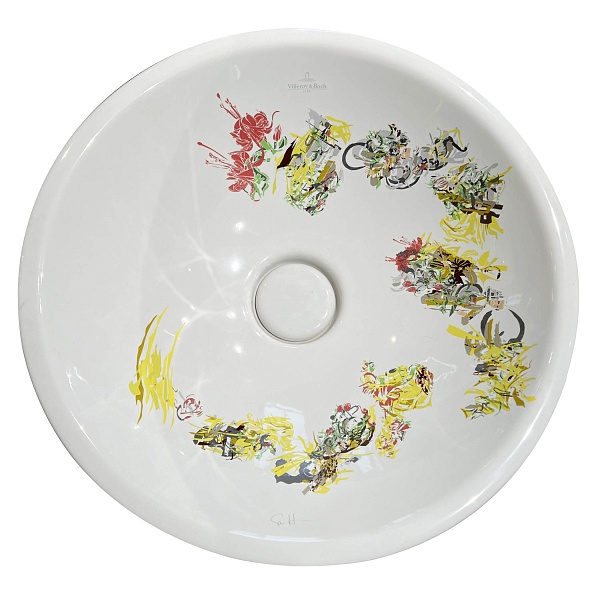 Раковина накладная Villeroy & Boch Loop & Friends, Gesa Hansen (514401SF) (43 см)