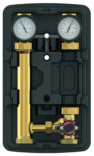 Насосная группа Meibes MeiFlow TOP S MC 1 1/4" DN32 со смесителем, без насоса (M66932EA)