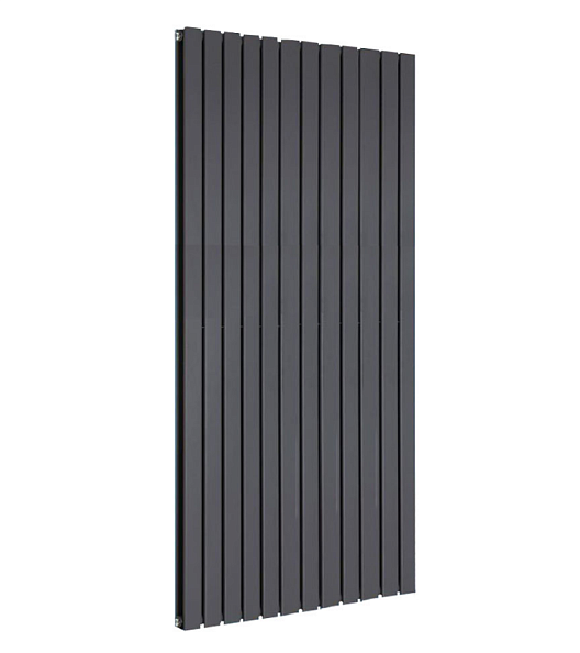 Радиатор КЗТО Соло В 2-1750-12 структурный черный шелк, боковое подключение