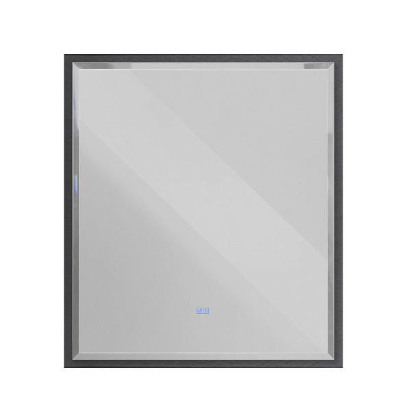 Зеркало с контурной подсветкой Cezares Interni 1000x900, Титан (CZR-SPC-INT-1000-900-LED-TCH-WARM-TIT)