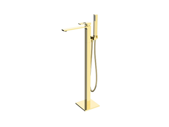 Напольный смеситель BelBagno Luce, золото (LUC-FMT-ORO)