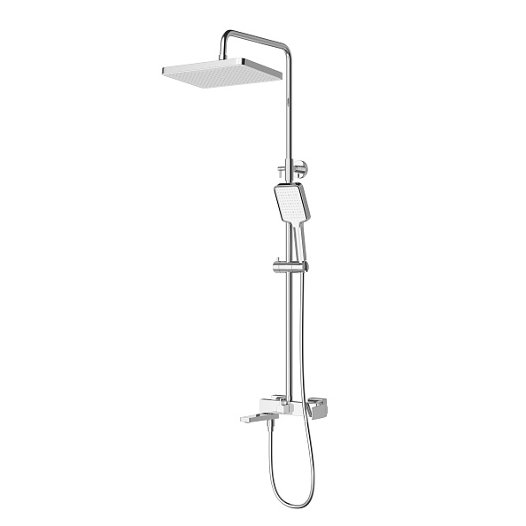 Душевая стойка BelBagno Ardente, хром (ARDENTE-VSCM-CRM)