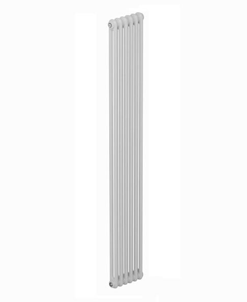 Трубчатый радиатор Rifar Tubog 2180 B1, 6 секций белый, боковое подключение