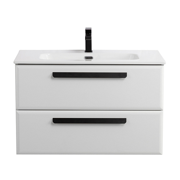 База под раковину подвесная Cezares Eco-Cer-N 800х457х500, Bianco Lucido (ECO-CER-N-800-2C-SO-BL)