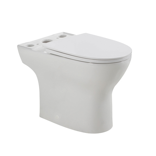 Чаша напольного унитаза BelBagno Lounge, белый (BB045CPR/SC)