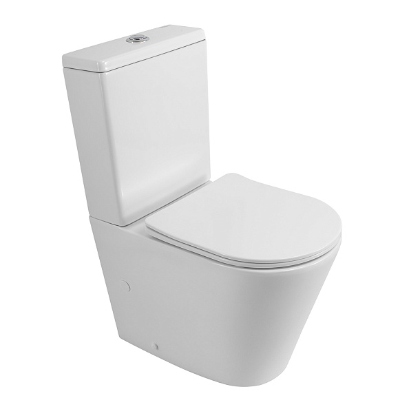 Чаша напольного унитаза BelBagno Flay-R, белый (BB2149CPR/SC)