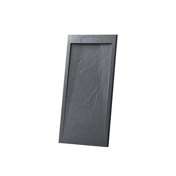 Поддон для душа из искусственного камня Vincea (VST-4SRL9012A), 1200х900х25 мм, антрацит