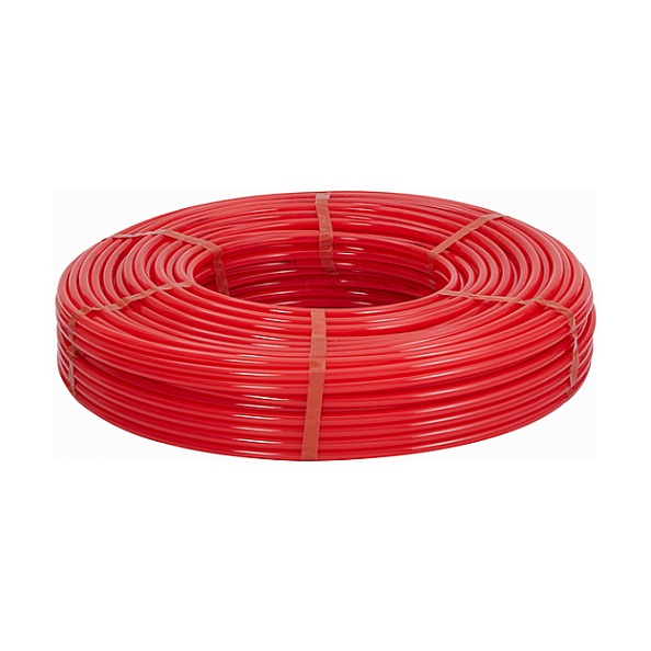 Труба из сшитогой полиэтилена Hoobs PEXa/EVOH 16х2.0 c антикислородным слоем, красная (бухта 100 м) (HB-PEXEV-1620100-P)