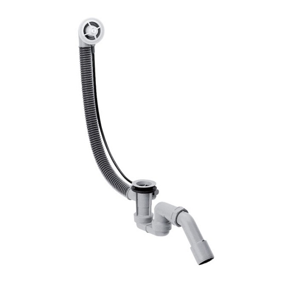 Скрытая часть набора Hansgrohe Flexaplus для слива и перелива для стандартных ванн 58140180