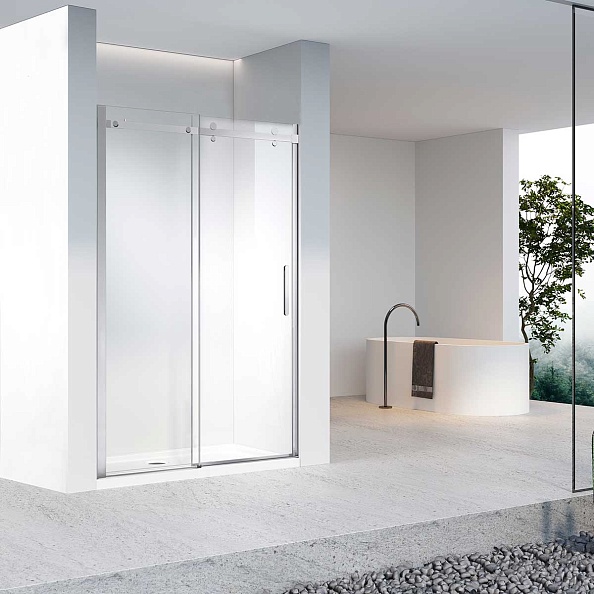 Душевая дверь Vincea Como-N (VDS-4CN140CL) 1400х1950 мм, хром, стекло прозрачное